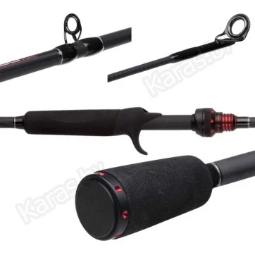 Спиннинг кастинговый Abu Garcia Vendetta 602ML, углеволокно, штекерный, 1.82 м, тест: 5-25 г, 112 г