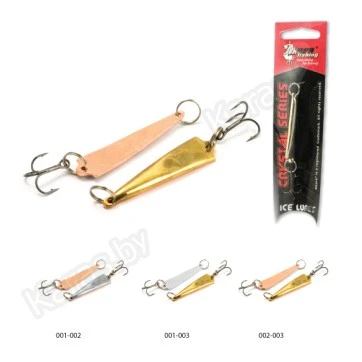 Блесна вертикальная зимняя Akara Ice Lures 5053 с тройником 5053-10-*** (10гр)