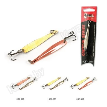 Блесна вертикальная зимняя Akara Ice Lures 5054 с тройником 5054-10-*** (10гр)