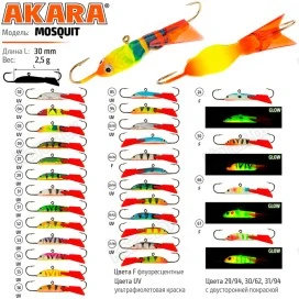 Балансир Akara Mosquit 30, 2.5 г