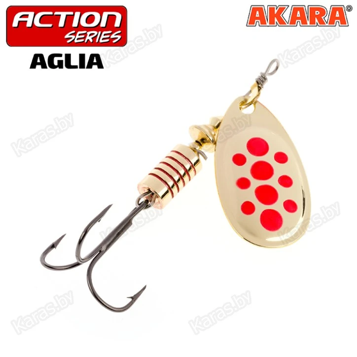 Блесна вращающаяся Akara Aglia 00 (1.5 г)