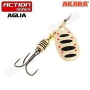 Блесна вращающаяся Akara Aglia 00 (1.5 г)
