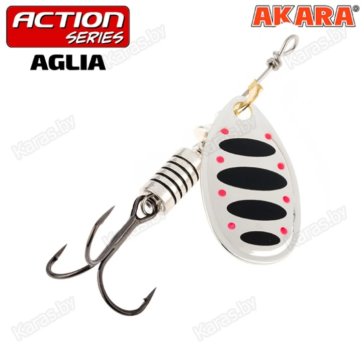 Блесна вращающаяся Akara Aglia 00 (1.5 г)