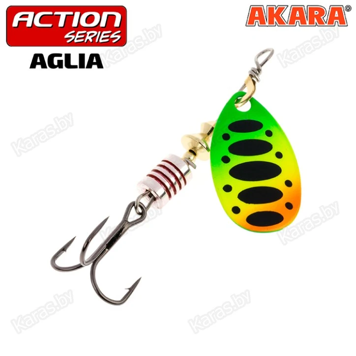 Блесна вращающаяся Akara Aglia 00 (1.5 г)