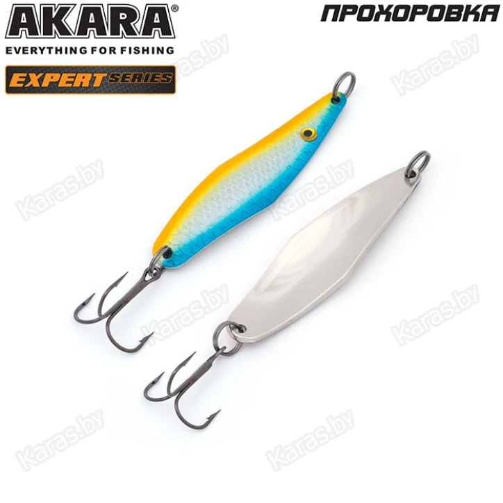 Блесна колеблющаяся Akara Expert Прохоровка (80мм/25г)