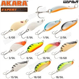 Блесна колеблющаяся Akara Expert Щучья (65мм/18г)