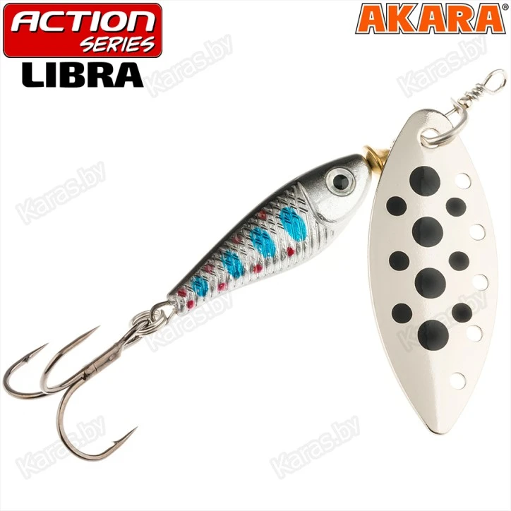 Блесна вращающаяся Akara Libra 4 (16 г)