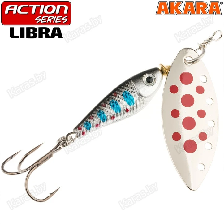 Блесна вращающаяся Akara Libra 4 (16 г)