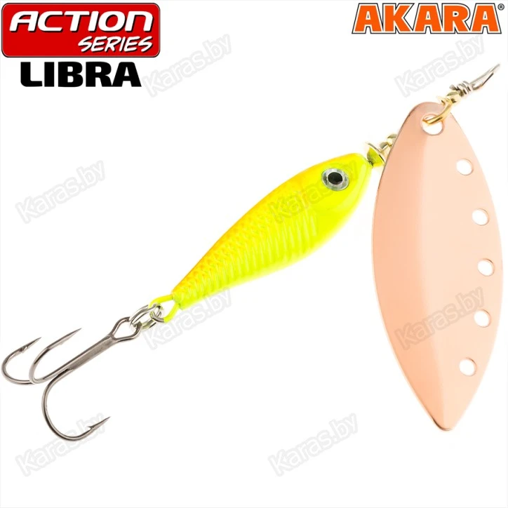 Блесна вращающаяся Akara Libra 4 (16 г)