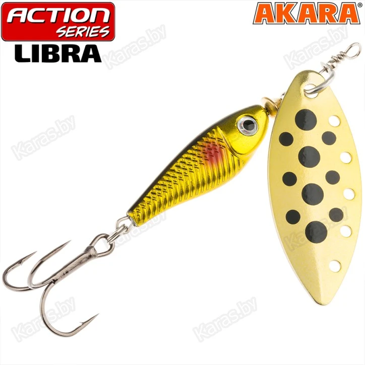 Блесна вращающаяся Akara Libra 4 (16 г)