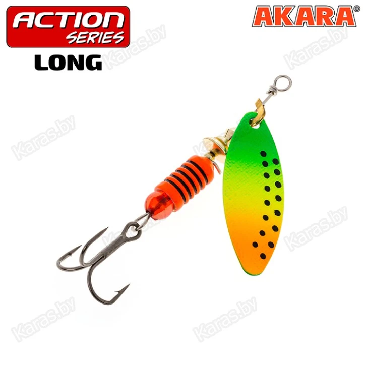 Блесна вращающаяся Akara Long 1 (5 г)