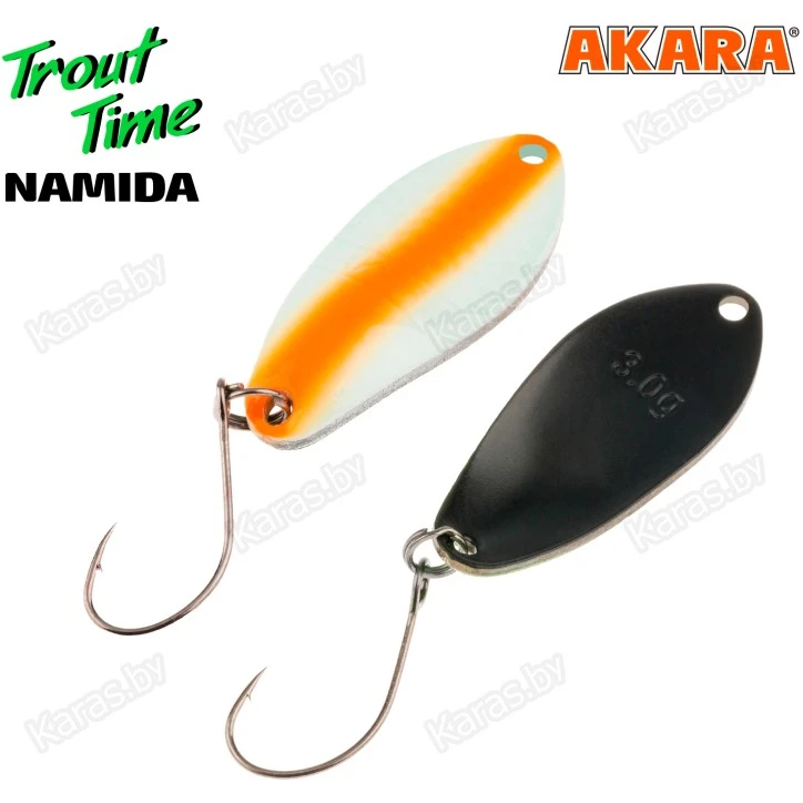 Блесна колеблющаяся Akara Trout Time Namida (3 г)