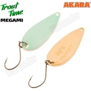 Блесна колеблющаяся Akara Trout Time Megami (3.8 г)