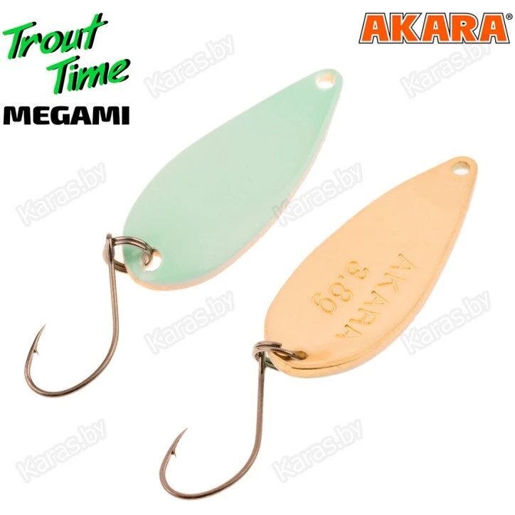 Блесна колеблющаяся Akara Trout Time Megami (3.8 г)