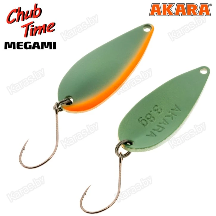 Блесна колеблющаяся Akara Chub Time Megami (3.8 г)