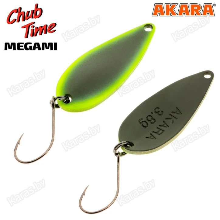 Блесна колеблющаяся Akara Chub Time Megami (3.8 г)