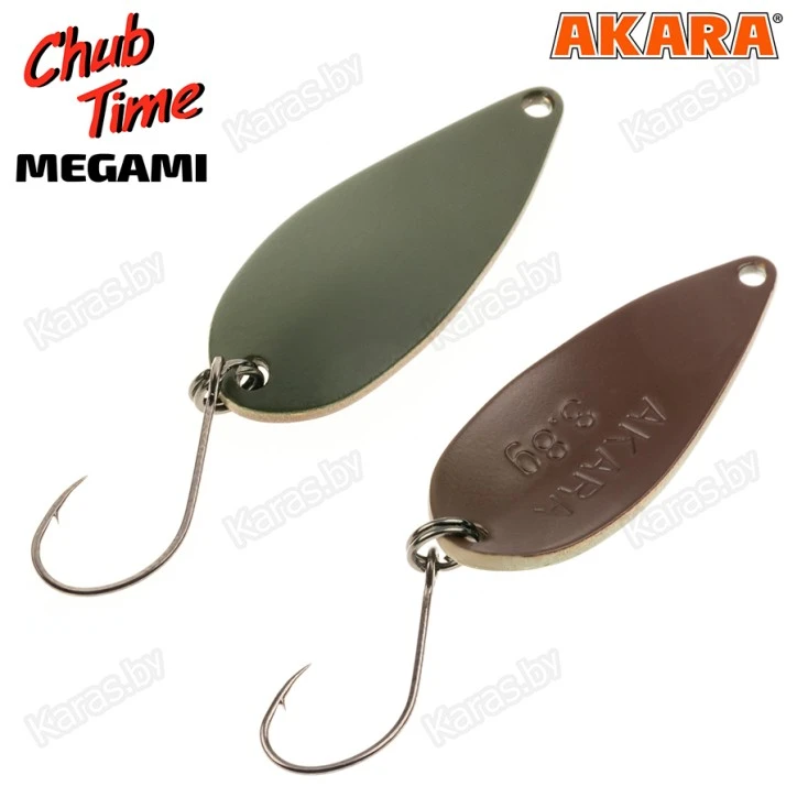 Блесна колеблющаяся Akara Chub Time Megami (3.8 г)