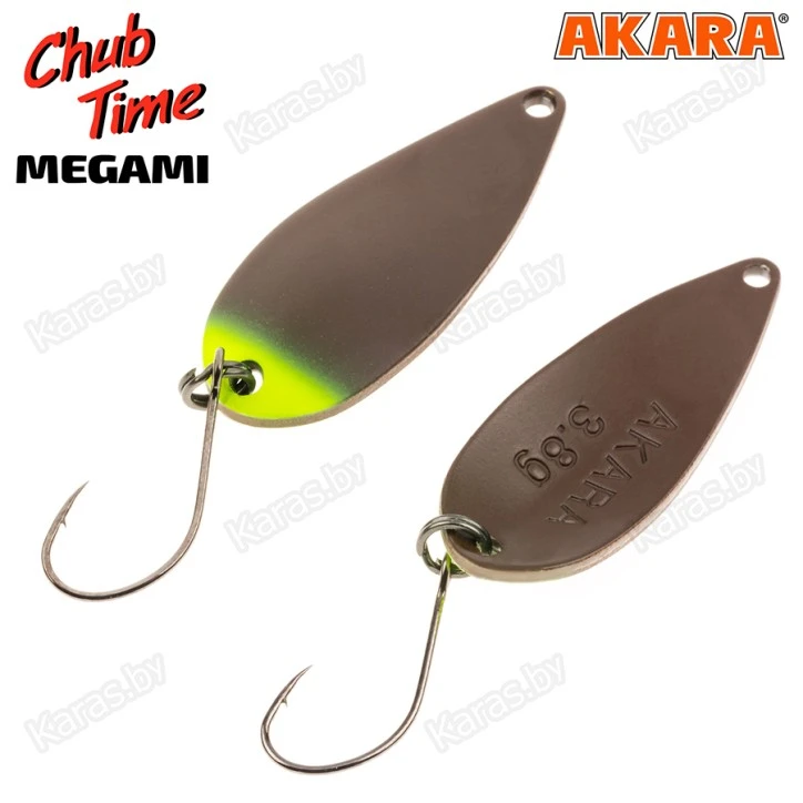 Блесна колеблющаяся Akara Chub Time Megami (3.8 г)