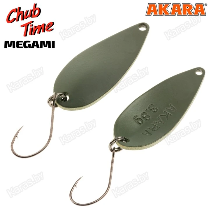 Блесна колеблющаяся Akara Chub Time Megami (3.8 г)