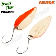 Блесна колеблющаяся Akara Trout Time Megami (3.8 г)
