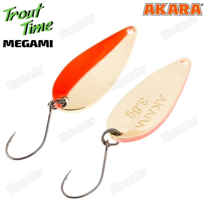 Блесна колеблющаяся Akara Trout Time Megami (3.8 г)