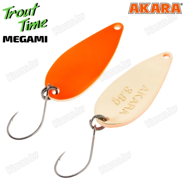 Блесна колеблющаяся Akara Trout Time Megami (3.8 г)