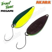 Блесна колеблющаяся Akara Trout Time Megami (3.8 г)