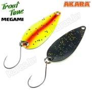 Блесна колеблющаяся Akara Trout Time Megami (3.8 г)