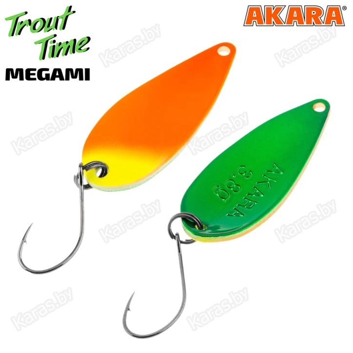 Блесна колеблющаяся Akara Trout Time Megami (3.8 г)