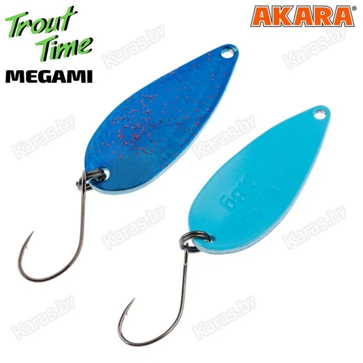 Блесна колеблющаяся Akara Trout Time Megami (3.8 г)
