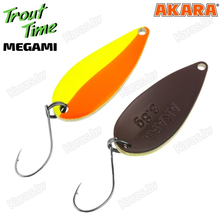 Блесна колеблющаяся Akara Trout Time Megami (3.8 г)