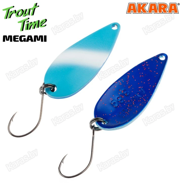 Блесна колеблющаяся Akara Trout Time Megami (3.8 г)