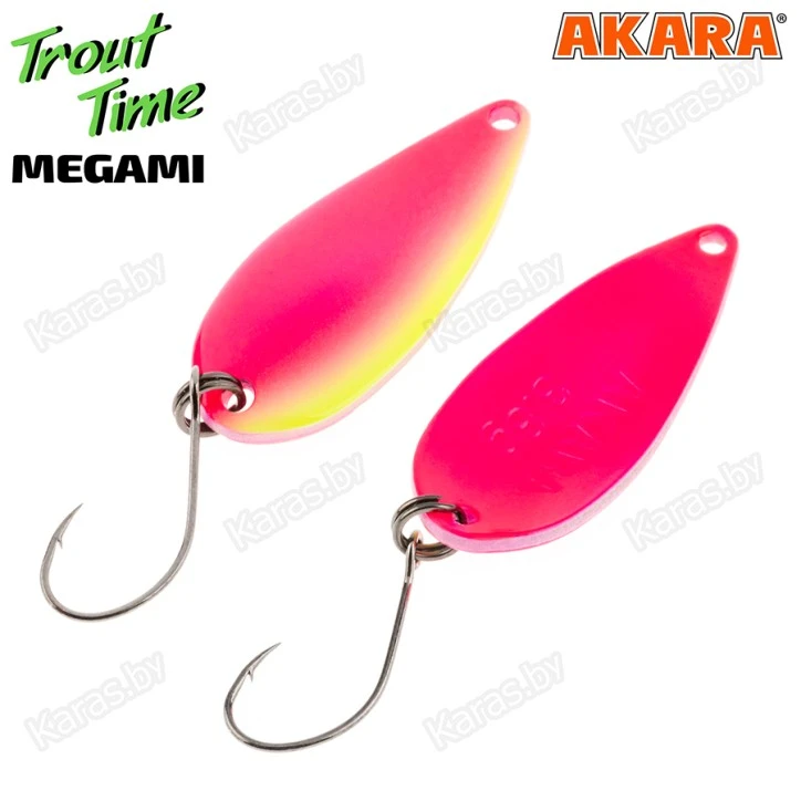 Блесна колеблющаяся Akara Trout Time Megami (3.8 г)
