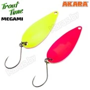 Блесна колеблющаяся Akara Trout Time Megami (3.8 г)