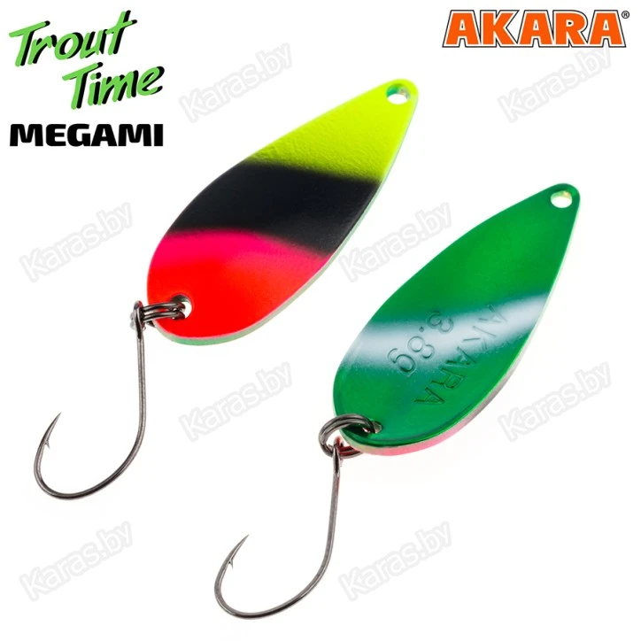 Блесна колеблющаяся Akara Trout Time Megami (3.8 г)