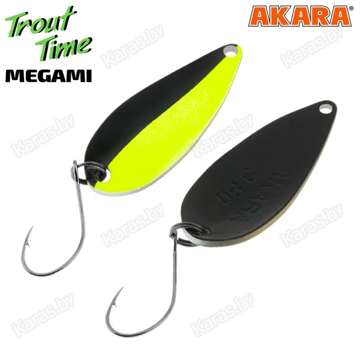 Блесна колеблющаяся Akara Trout Time Megami (3.8 г)