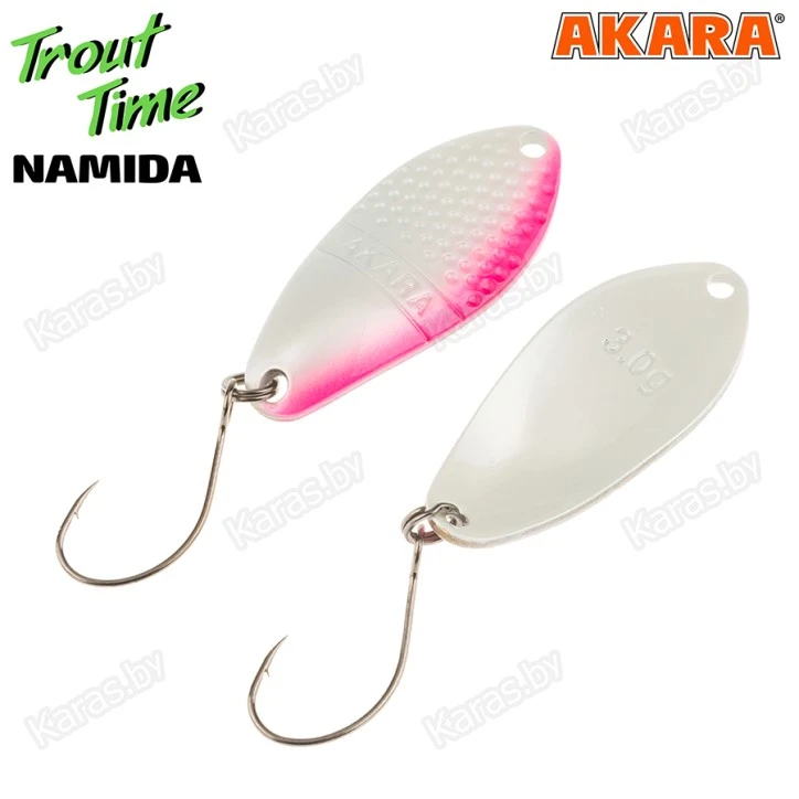 Блесна колеблющаяся Akara Trout Time Namida (3 г)