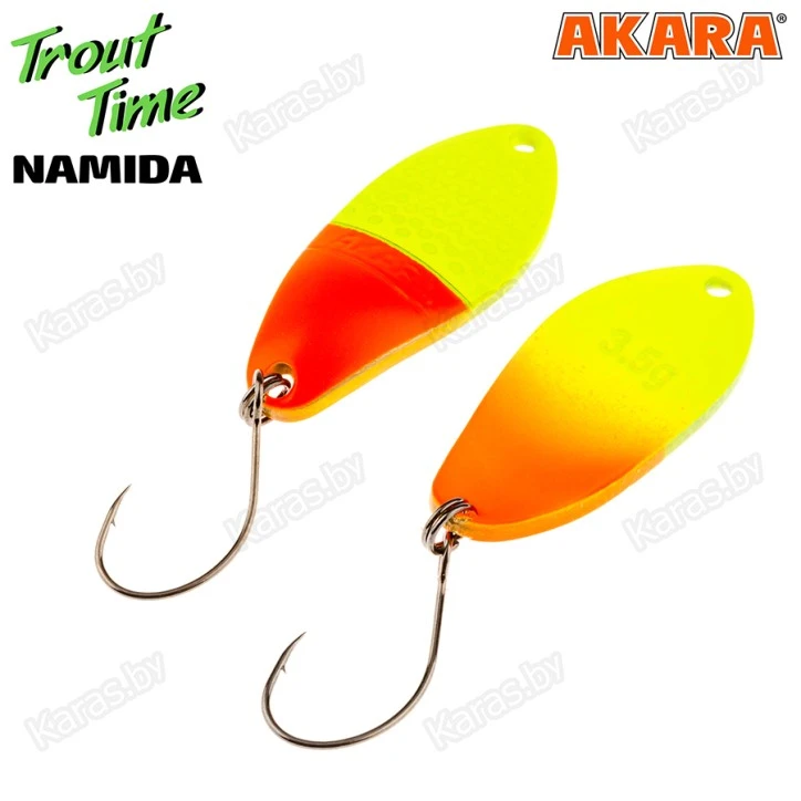 Блесна колеблющаяся Akara Trout Time Namida (3 г)