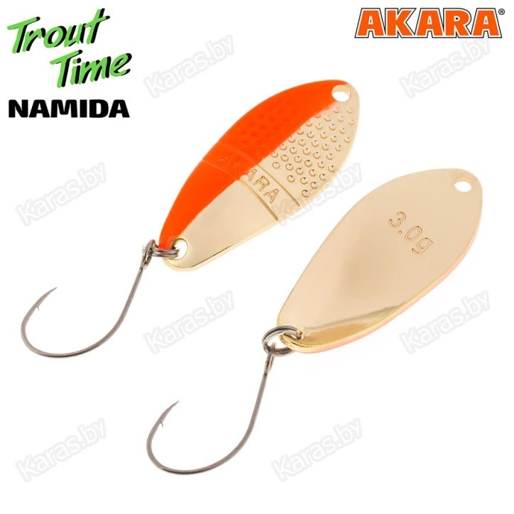 Блесна колеблющаяся Akara Trout Time Namida (3 г)