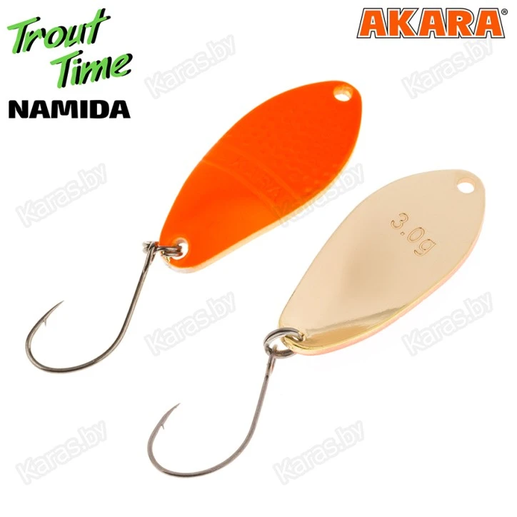 Блесна колеблющаяся Akara Trout Time Namida (3 г)