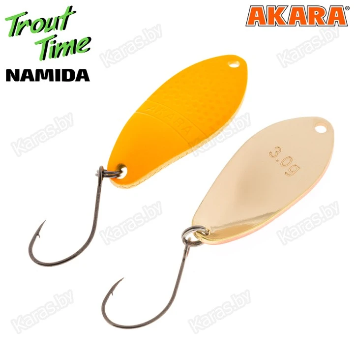 Блесна колеблющаяся Akara Trout Time Namida (3 г)