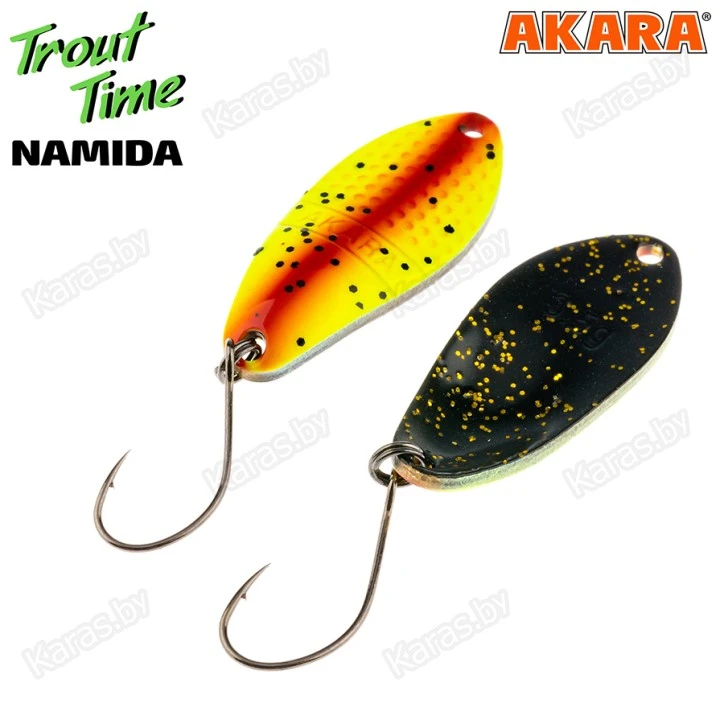 Блесна колеблющаяся Akara Trout Time Namida (3 г)