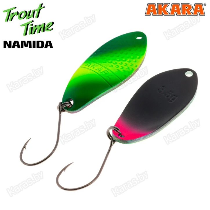 Блесна колеблющаяся Akara Trout Time Namida (3 г)