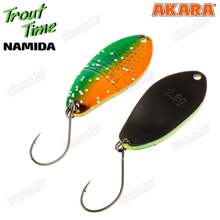 Блесна колеблющаяся Akara Trout Time Namida (3 г)