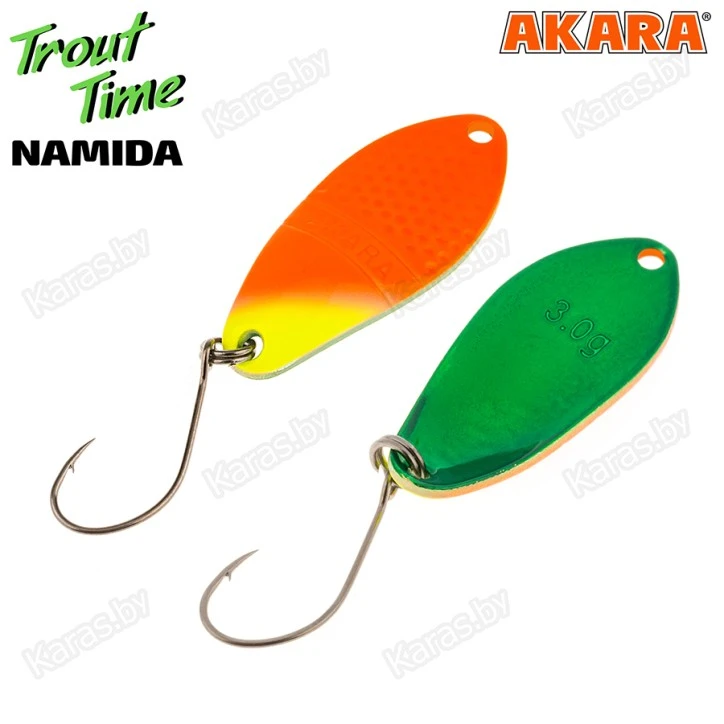 Блесна колеблющаяся Akara Trout Time Namida (3 г)