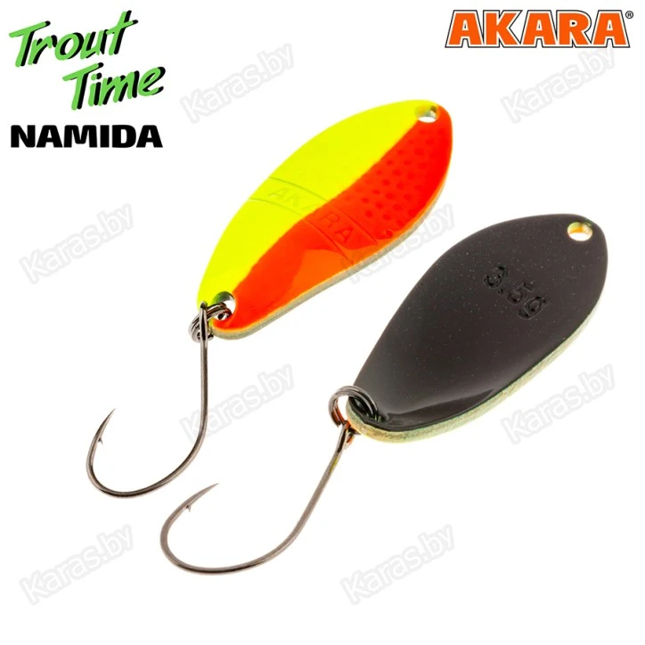 Блесна колеблющаяся Akara Trout Time Namida (3 г)