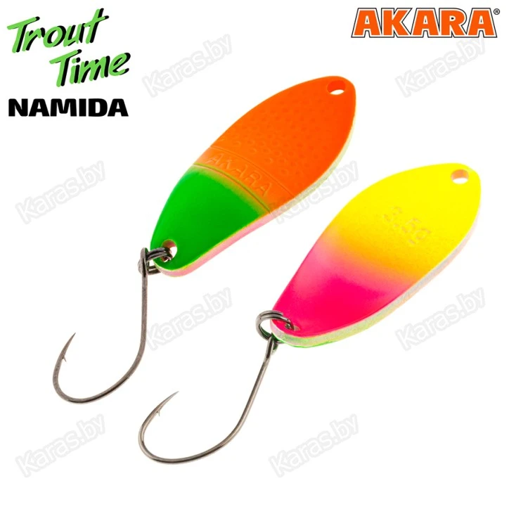 Блесна колеблющаяся Akara Trout Time Namida (3 г)
