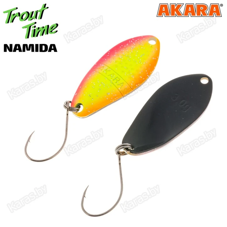 Блесна колеблющаяся Akara Trout Time Namida (3 г)