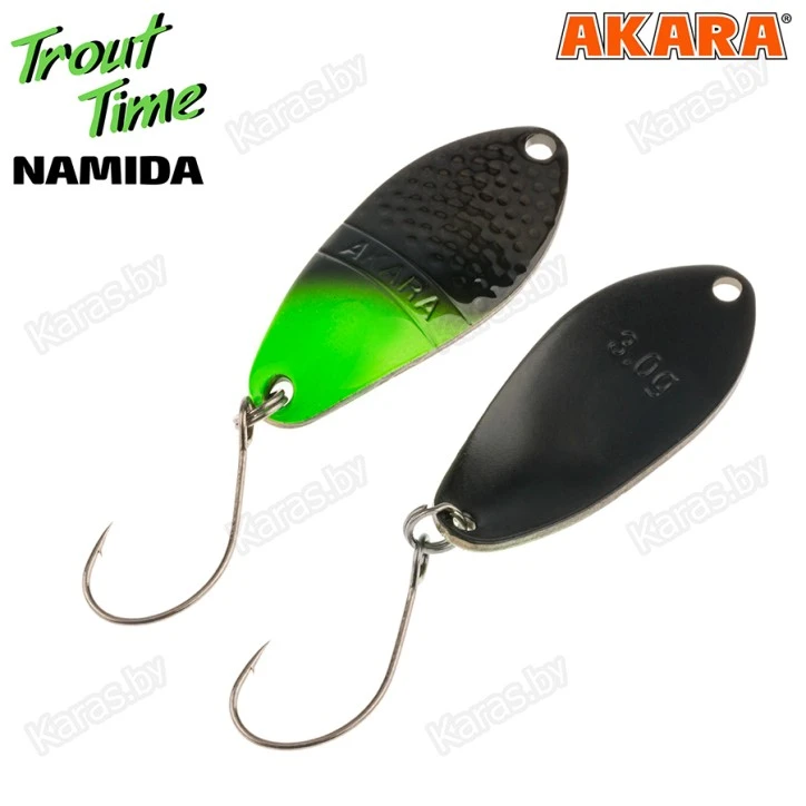 Блесна колеблющаяся Akara Trout Time Namida (3 г)
