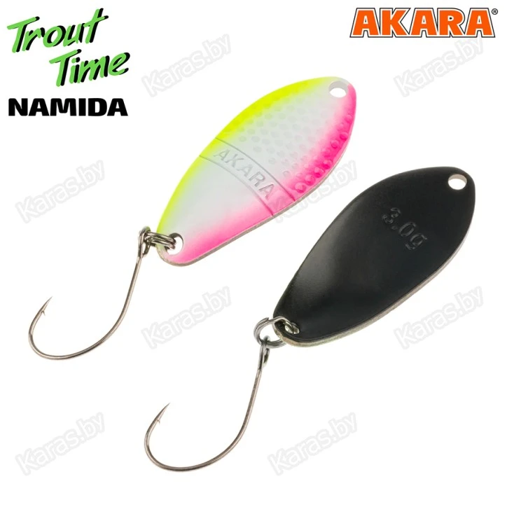 Блесна колеблющаяся Akara Trout Time Namida (3 г)